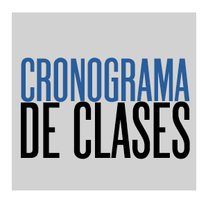 Cronograma de clases